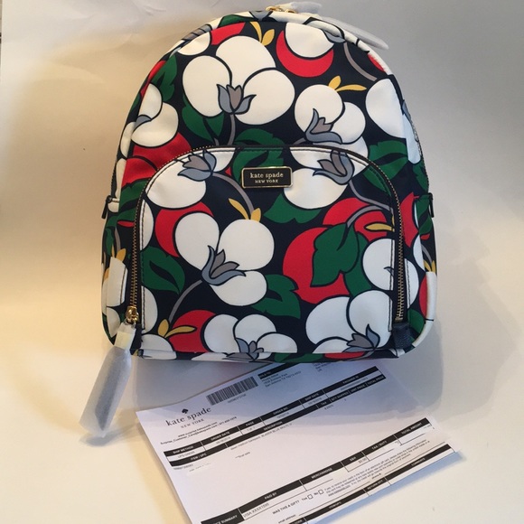 Kate Spade down breezy floral medium backpack - Picture 7 of 9